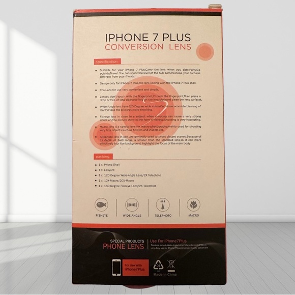 iPhone 7 Plus case & conversion lens - Picture 2 of 7